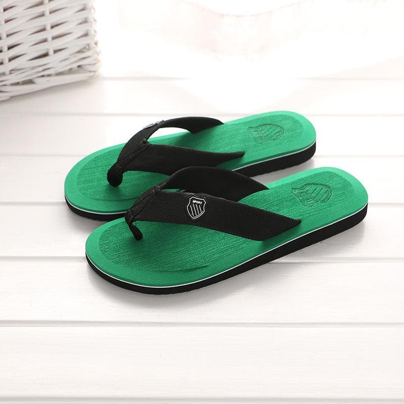 Men Slippers Summer Breathable Beach Leisure Shoes Slip on Men Flip Flops Lightweight Soft Unisex Slipper Slides 39