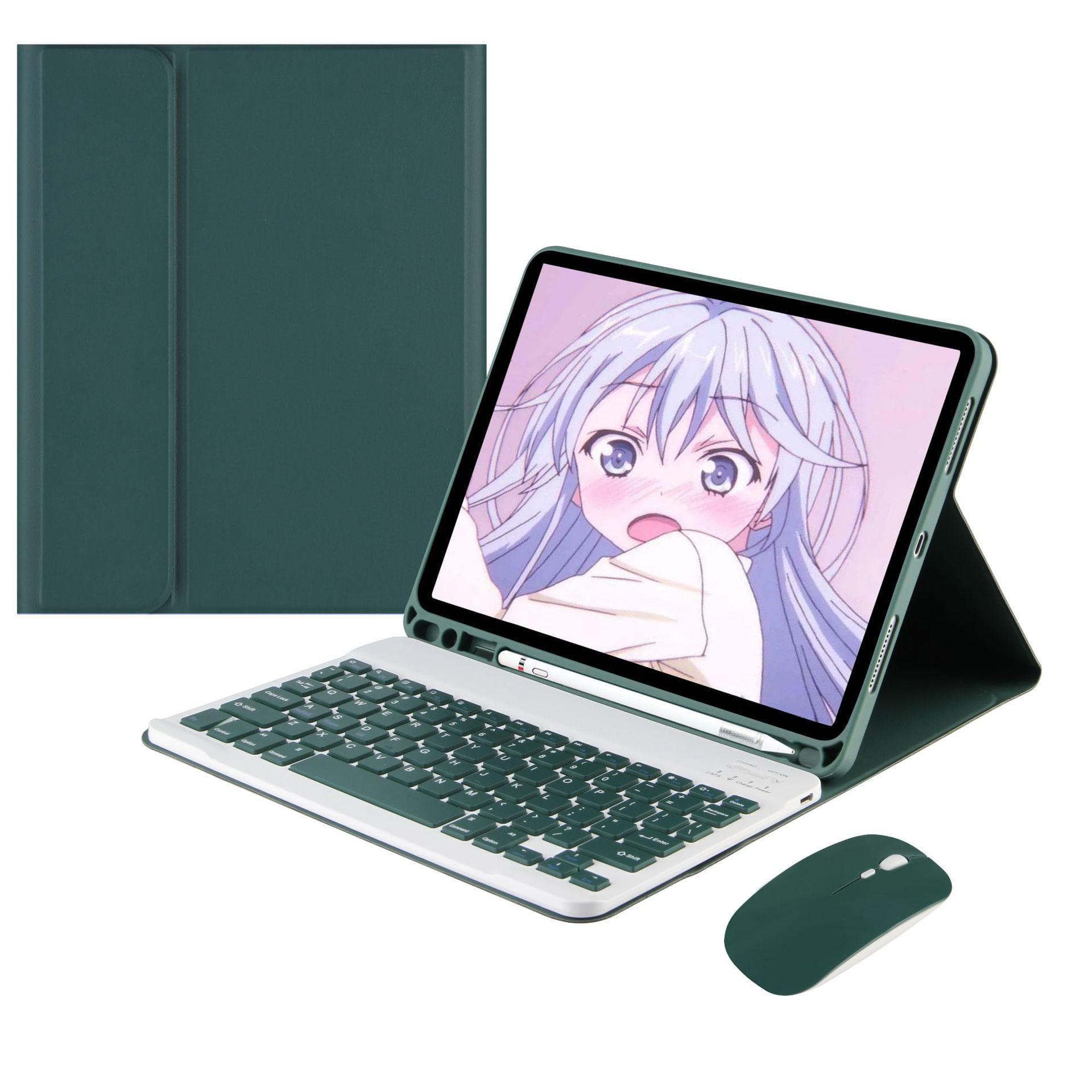 Suitable for 2021iPad pro11 inch tablet wireless bluetooth keyboard case dual-mode bluetooth mouse for mini 1/2/3/4/5