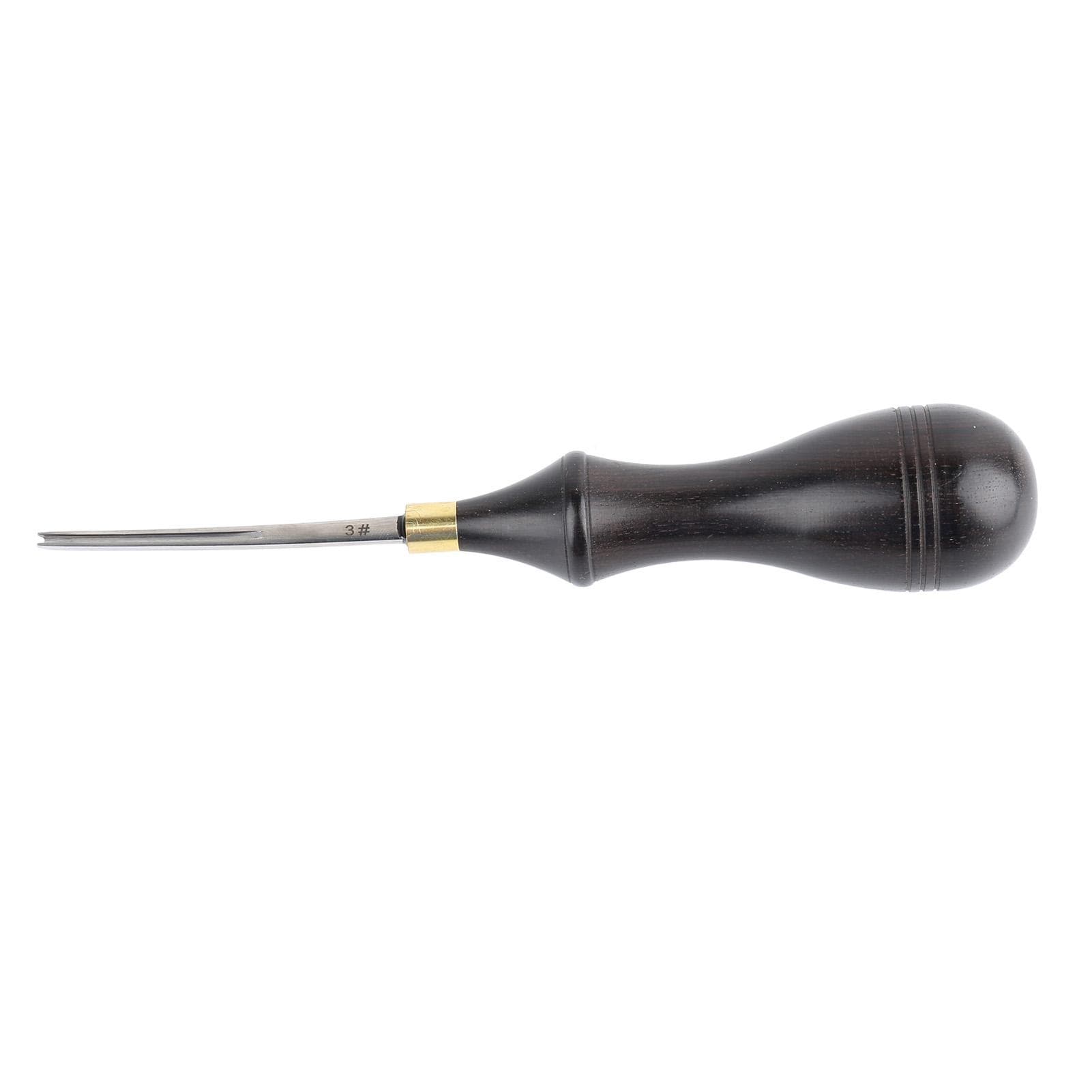Leather Edge Beveles Professional U Shaped Stainless Steel Blade DIY Leather Beveler Tool for