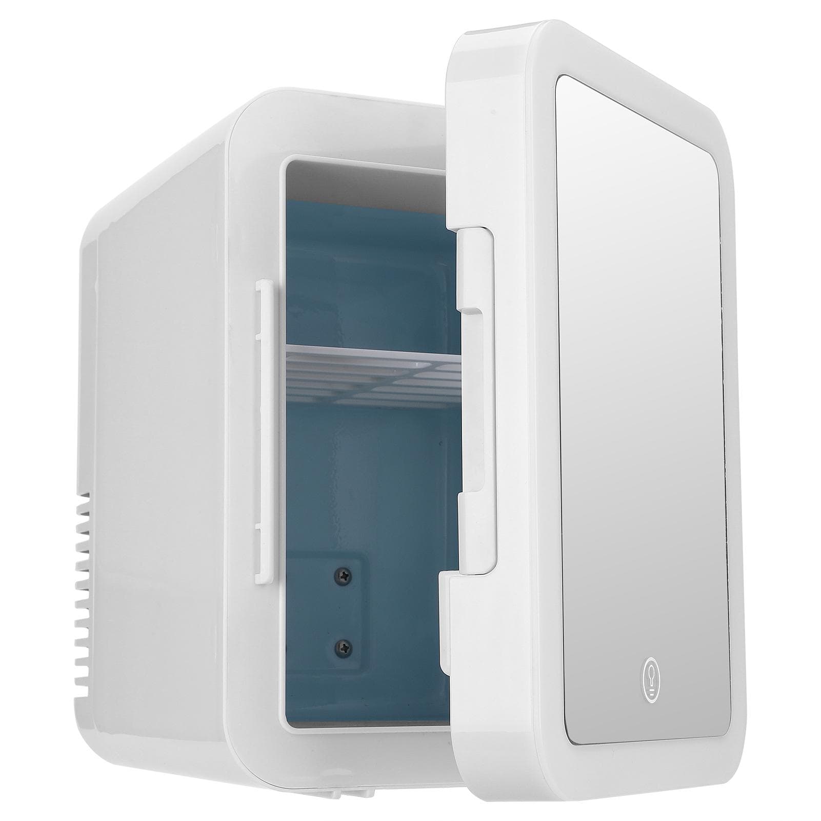 4L Mini Cosmetics Refrigerator Cooling Heating Freezer with Makeup Mirror EU Plug
