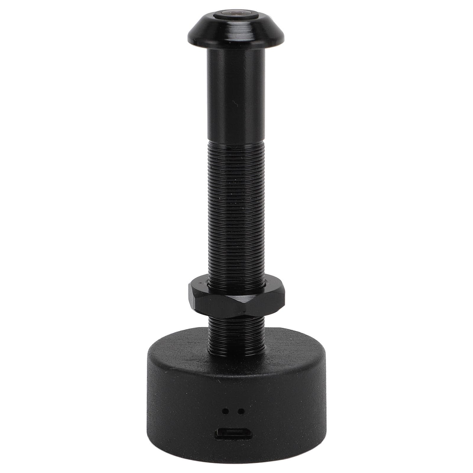 Peephole Camera 2MP Wide Angle 1.9mm Lens Motion Detection 2 Way Talk APP Control Wireless Door US Plug