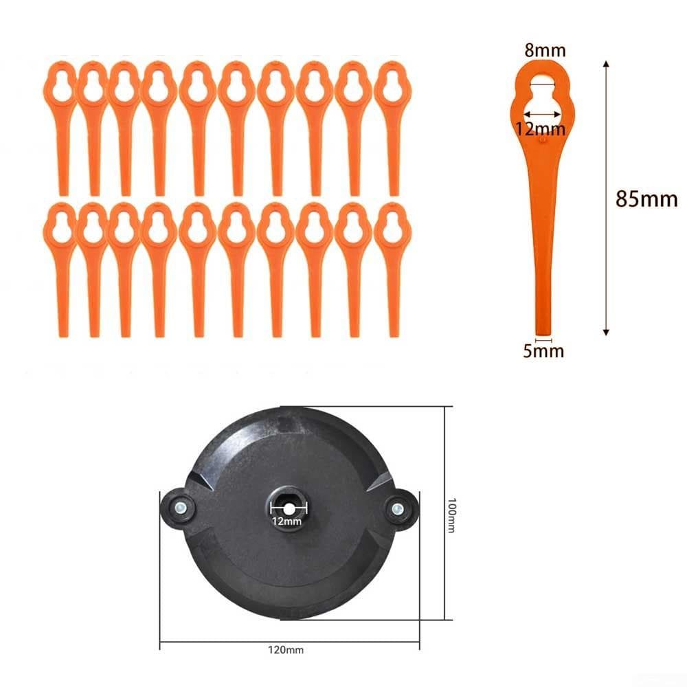 311046 Blade Mower Cutter Head 91099406 High Quality Plastic