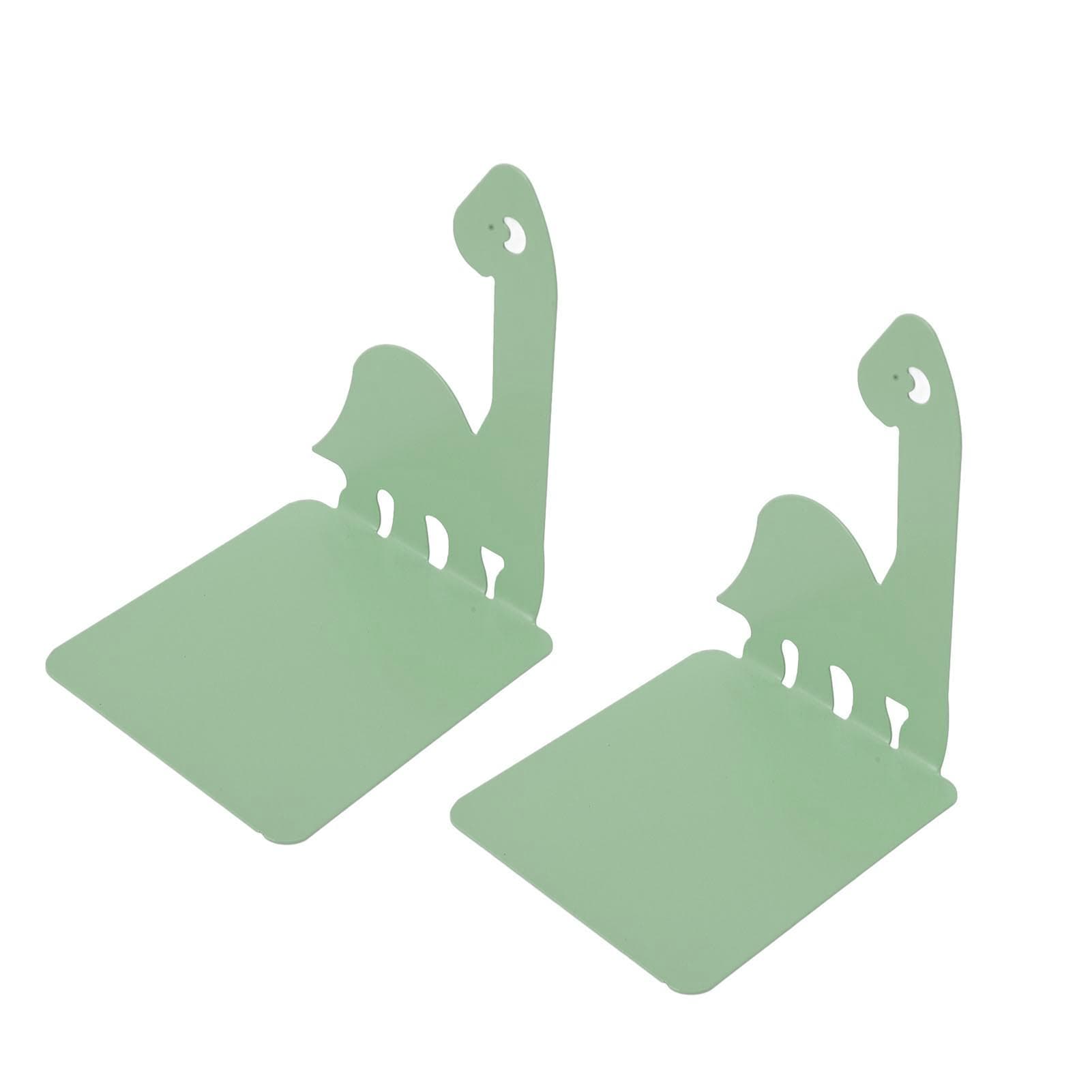 Metal Bookend Steel Cartoon Animal Shaped Non Slip Multifunctional Book End for DVD CD Cabinets