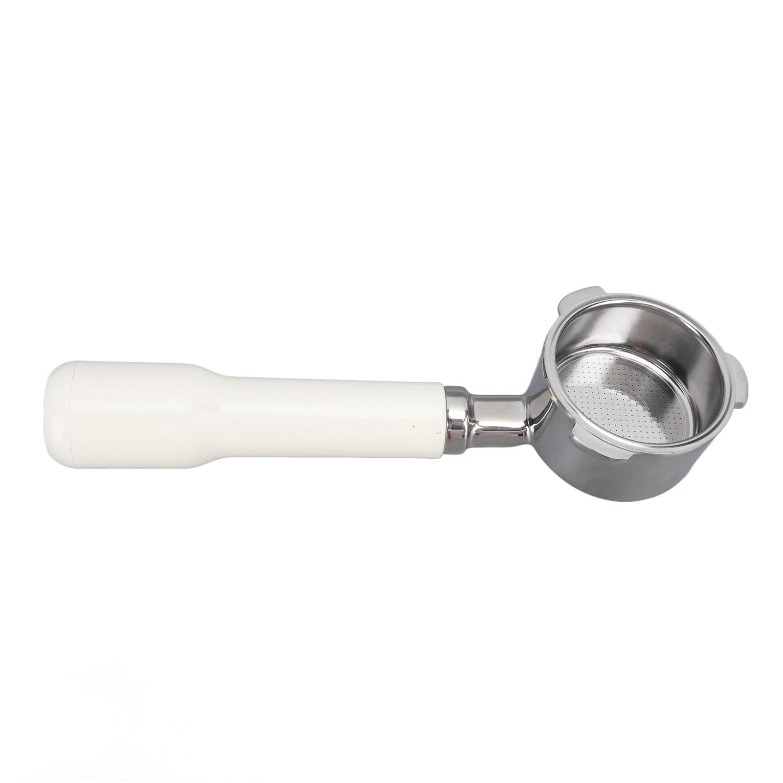 Bottomless Portafilter 51mm 3 Ears Stainless Steel Coffee Portafilter for 6001 5403 KF5400 White L white