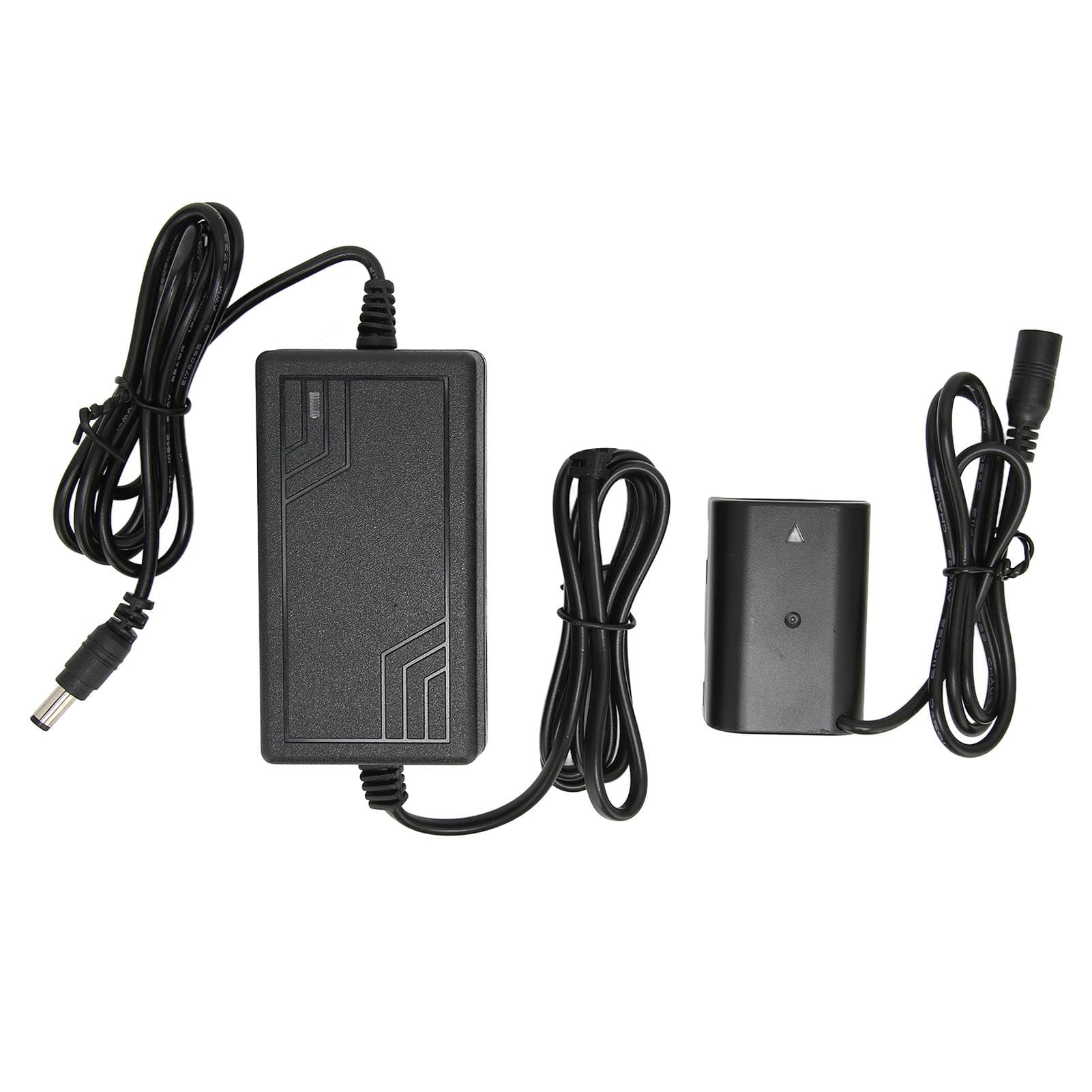 BLF19 DC Coupler Kit Full Decoding Camera Dummy Battery with Power Adapter for GH5 DMC GH3 GH4 GH5S US Plug