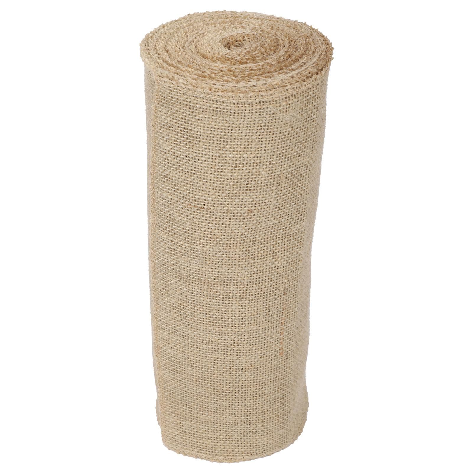 Burlap Roll Jute HandMade Burlap Ribbon DIY Fabric Weddings Craft Supplies 10Meters 30cm