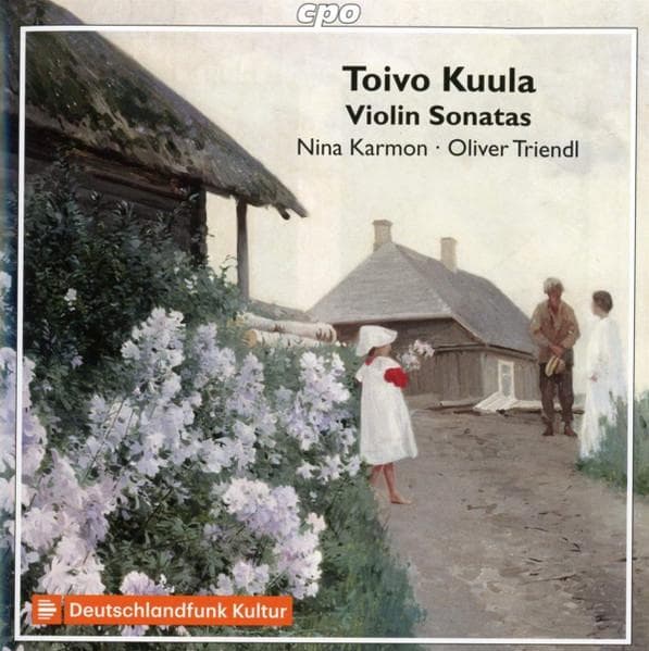CD TOIVO KUULA, NINA KARMON, OLIVER TR - Violin Sonatas 5551482 cpo 2018 Germany Classical Used