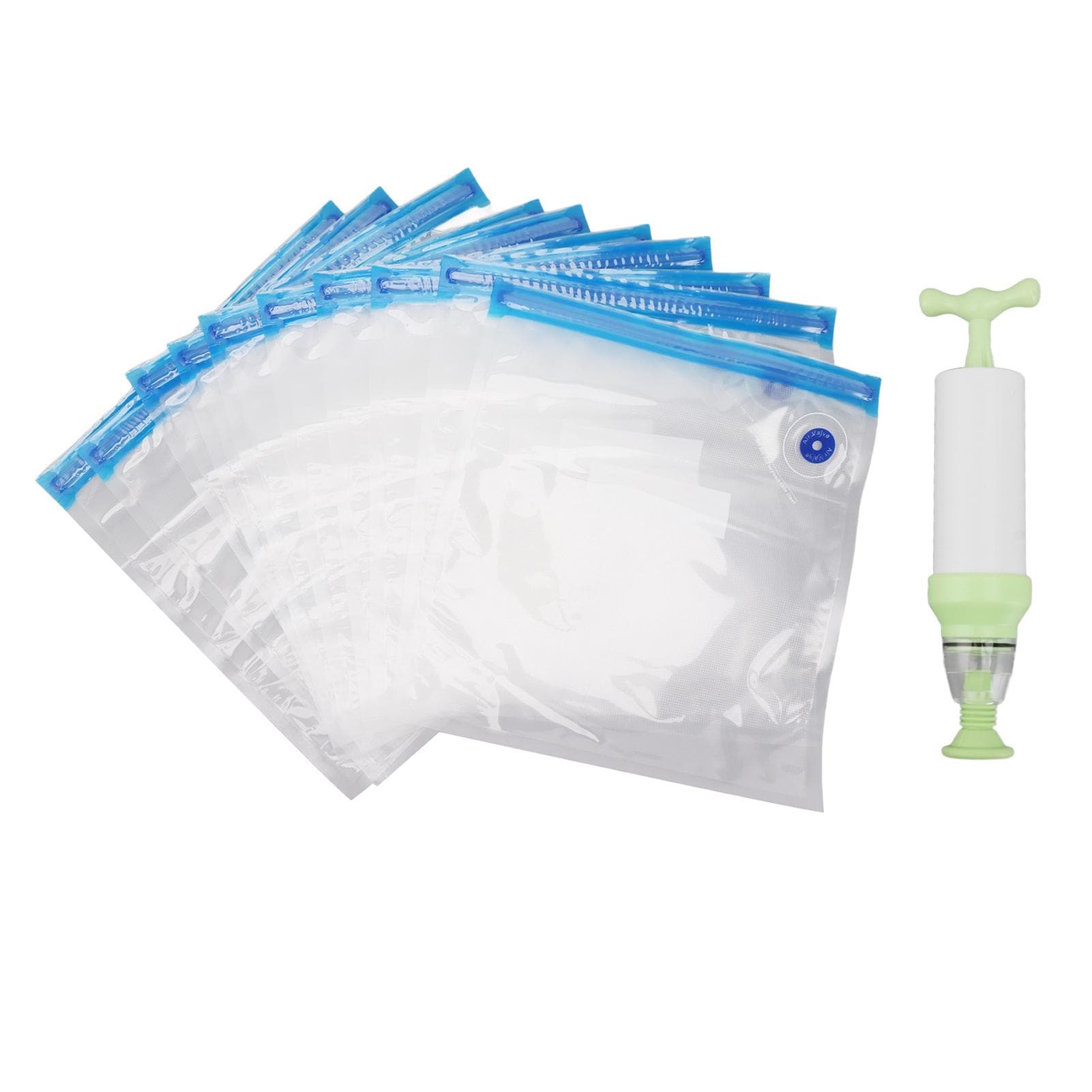 10pcs Vacuum Sealer Bags Multipurpose Food Vacuum Compression Bags for Cooked Food Vegetables