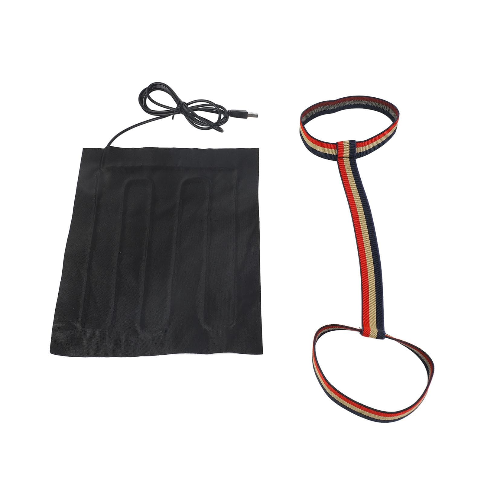 Electric Heating Shawl USB Single Layer Multi Purpose 45 Degree Heated Warm Blanket with Buckle
