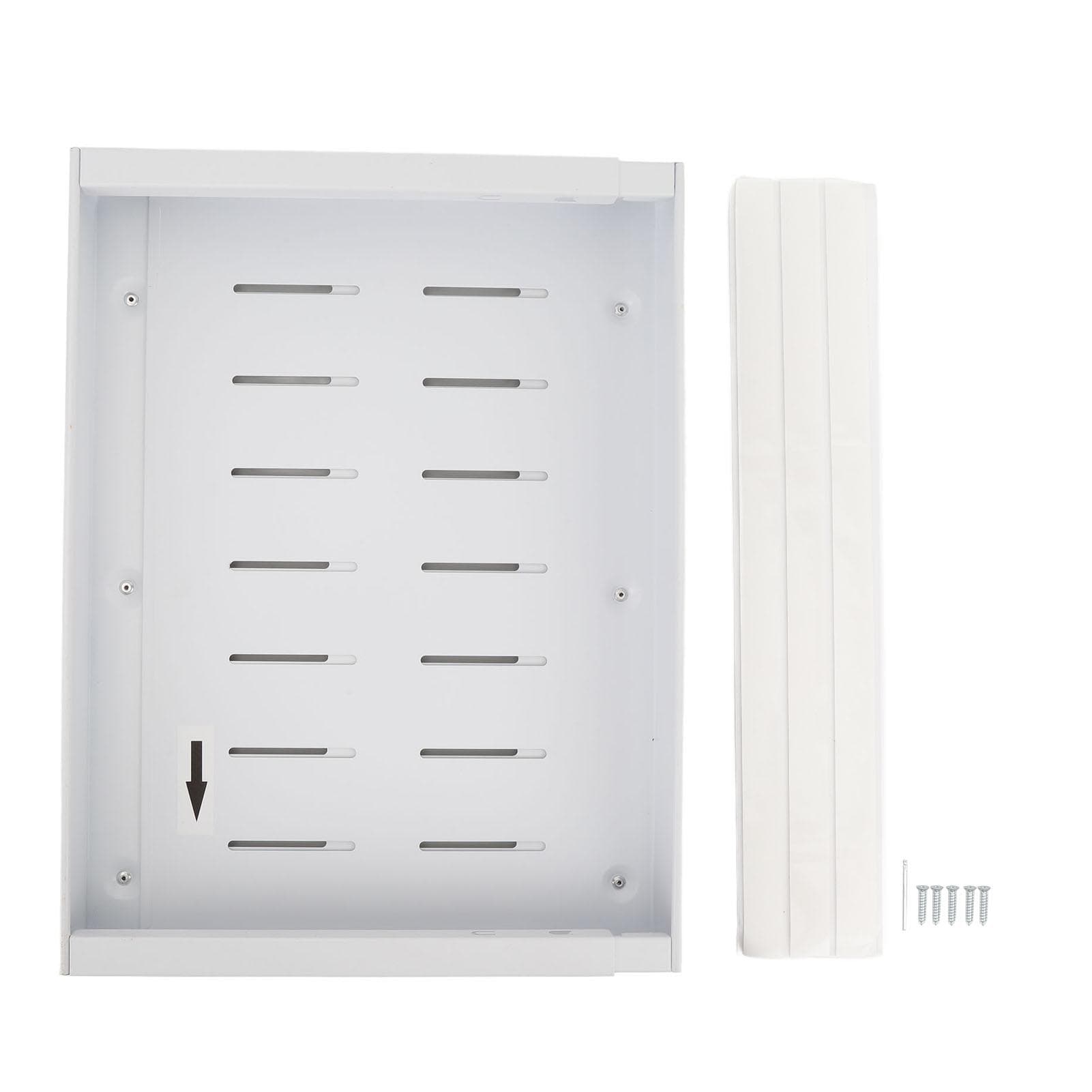 Expandable Pull Out Cabinet Organizer Adhesive Kitchen Carbon Steel Metal Slide Out Drawers White White