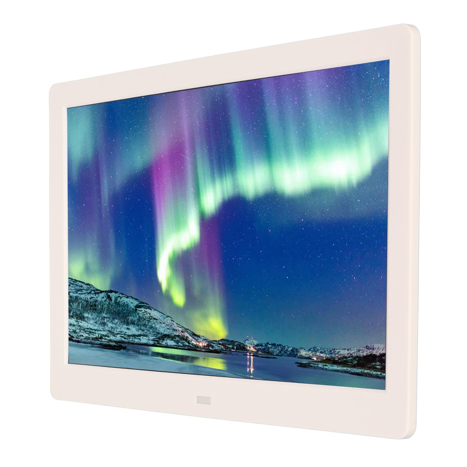 12in HD Digital Photo Frame 1080P Video Music Adjustable Brightness Auto Rotating Calendar Smart EU Plug