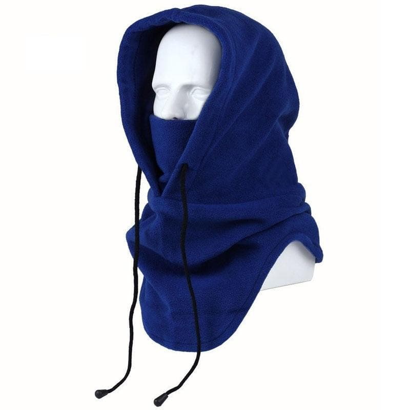 Camping & Hiking & Cycling Windproof Full Face Cover Hat Unisex Winter Hats navy blue