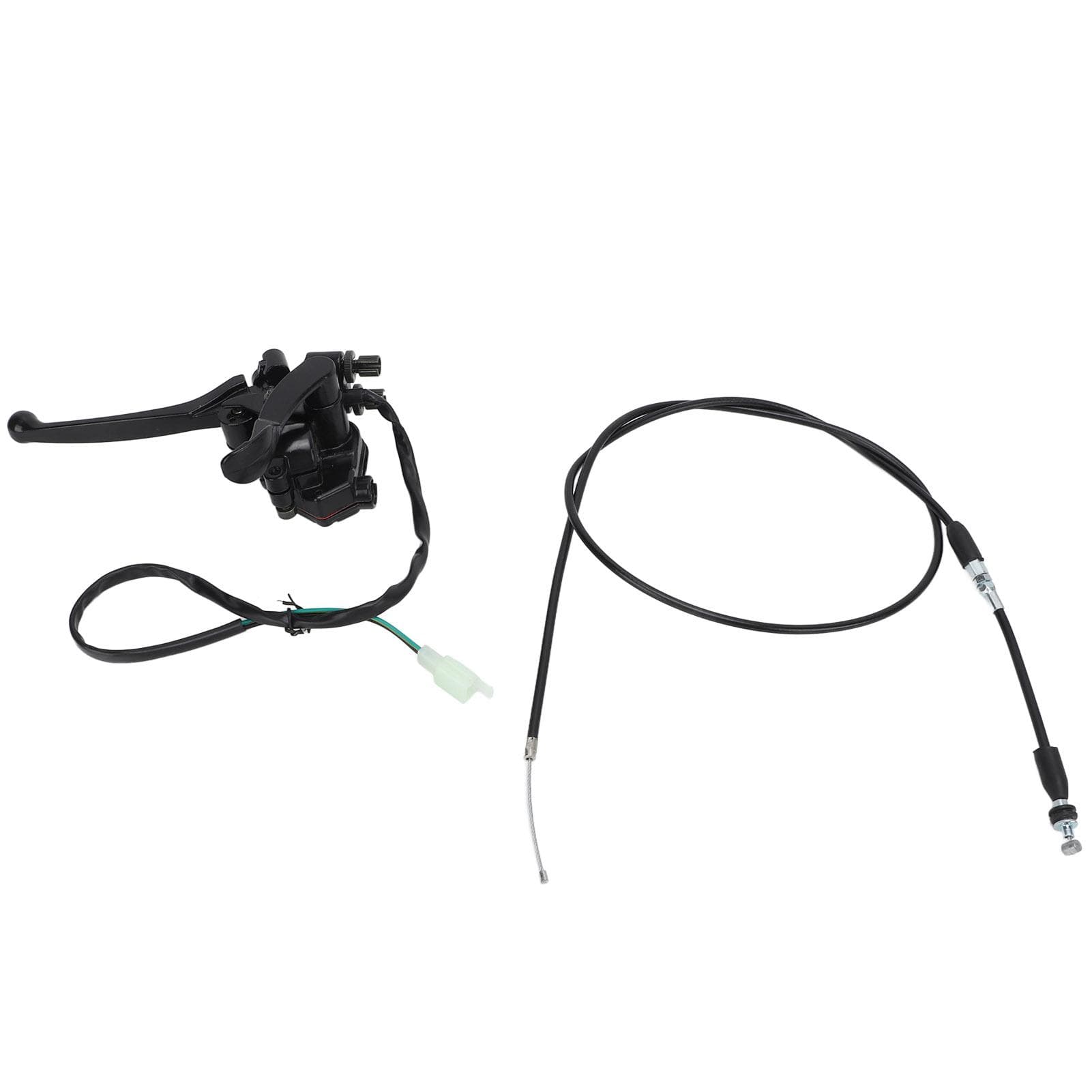 Thumb Throttle Cable with Dual Brake Lever Assy 22mm Aluminium Alloy for 50?250cc ATV Go Kart