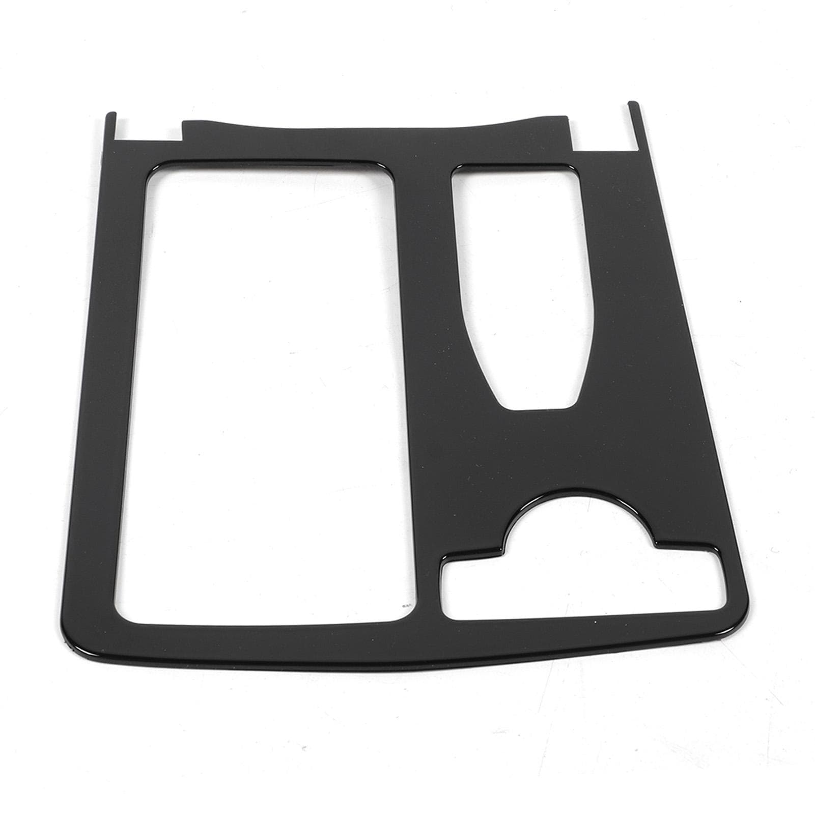 Center Console Cup Holder Bezel Trim 2046800307 Scratch Resistant Replacement for Benz C?Class W204 black