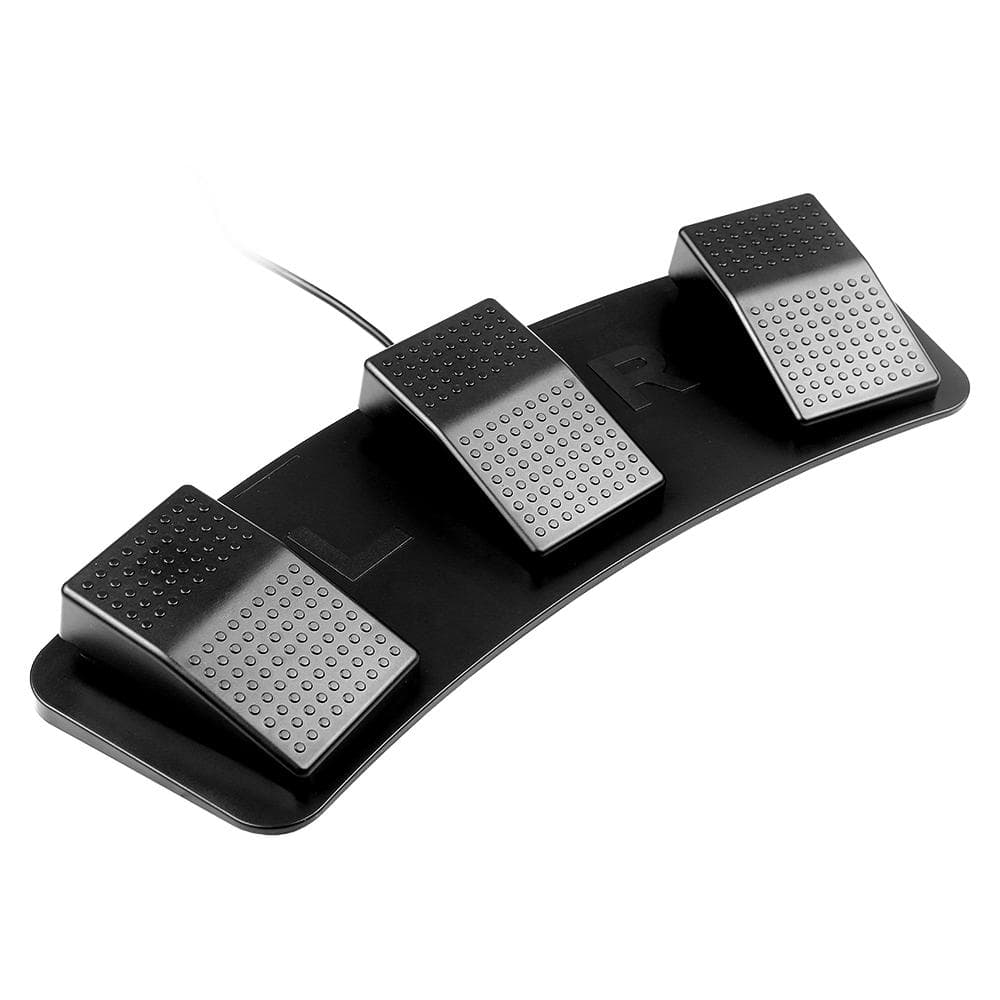 FS23-Pro USB Triple Foot Switch Multifunctional Customized Foot Pedal Mechanical Switch for Image black