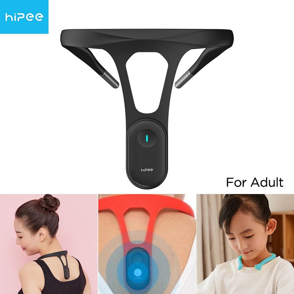 Hipee Posture Trainer and Corrector Smart Posture Correction Device Real-time Scientific Back black