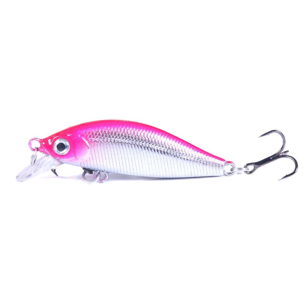 Fishing Wobbler Hengjia 1pcs 5cm 3g Small Crankbait Artificial Hard Bait with Treble Hook C