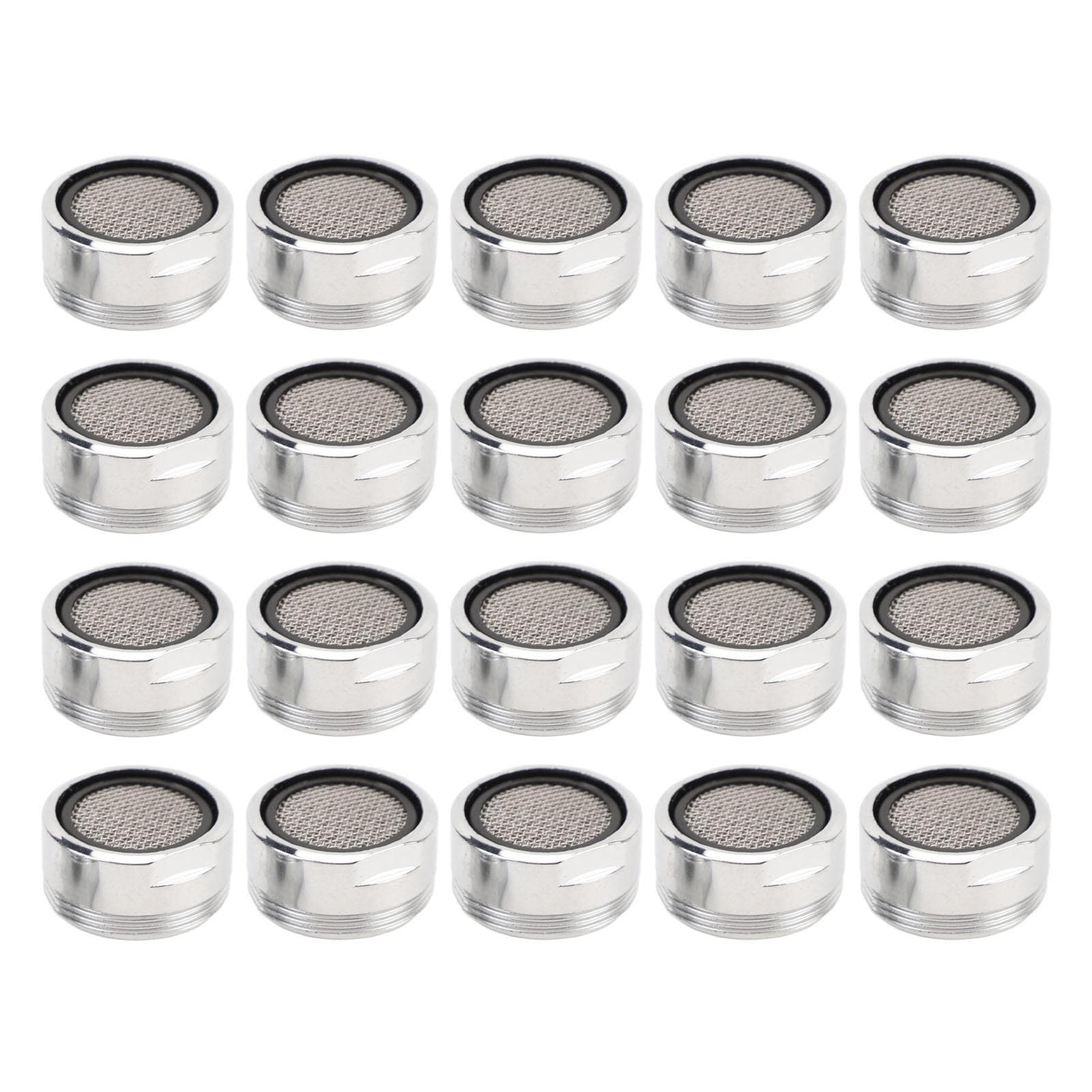 20 Set Faucet Aerator Replacement for Bathroom Kitchen Sink 1516in 24mm Stainless Steel Pin Brass