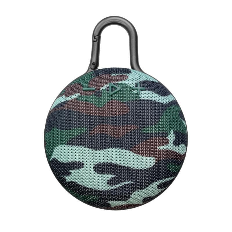 Clip3 Small Compact Bluetooth Speaker, Portable Loud Stereo Sound Wireless Loudspeaker 14x10x4.5cm camouflage