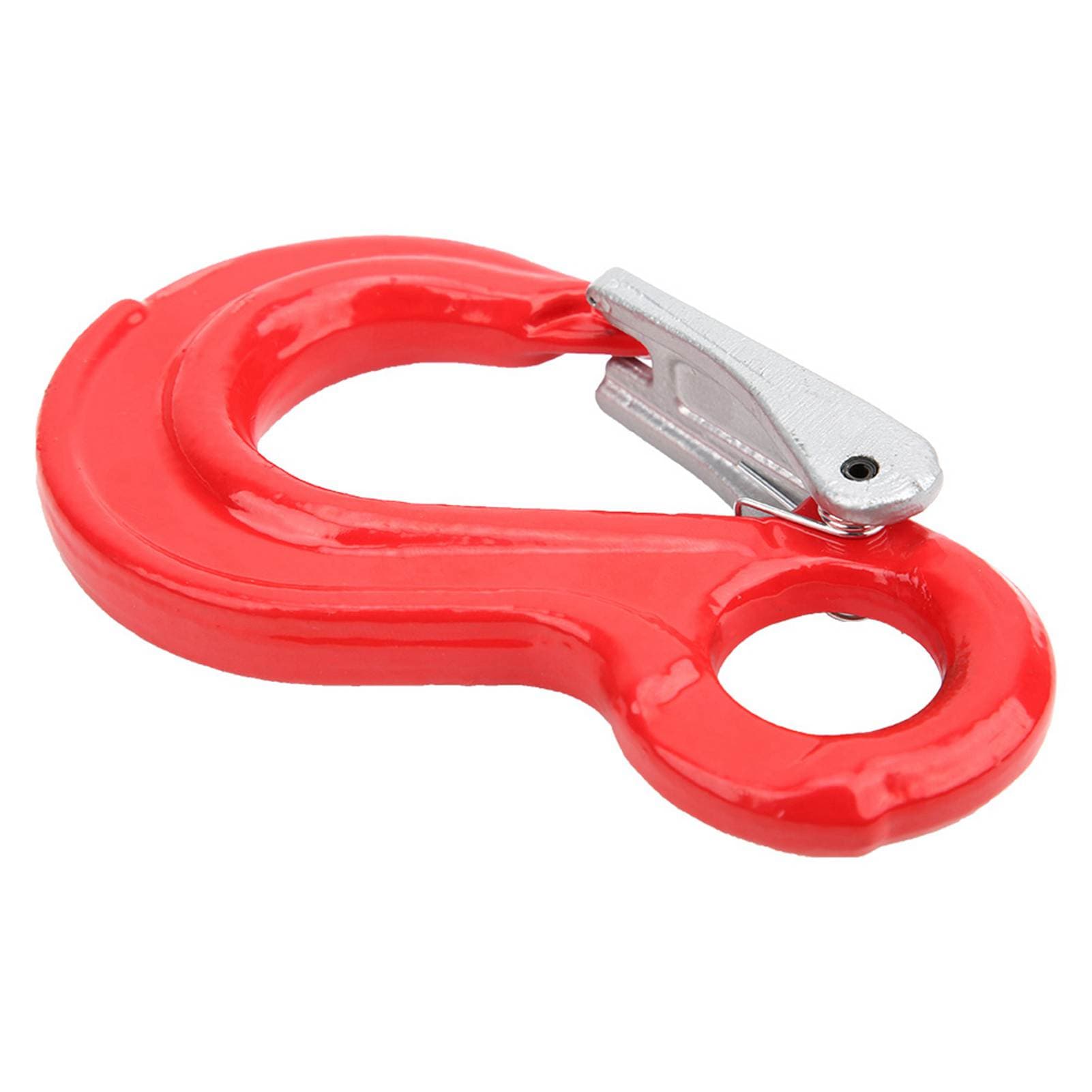 2Ton Round Fixed Eye Lifting Hook with Latch Alloy Steel Crane Hoist Hook for Ship Construction