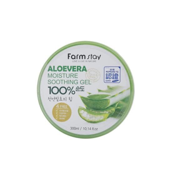 FARM STAY Moisture Soothing Gel Aloe Vera 300ml (3 Options) #1pcs