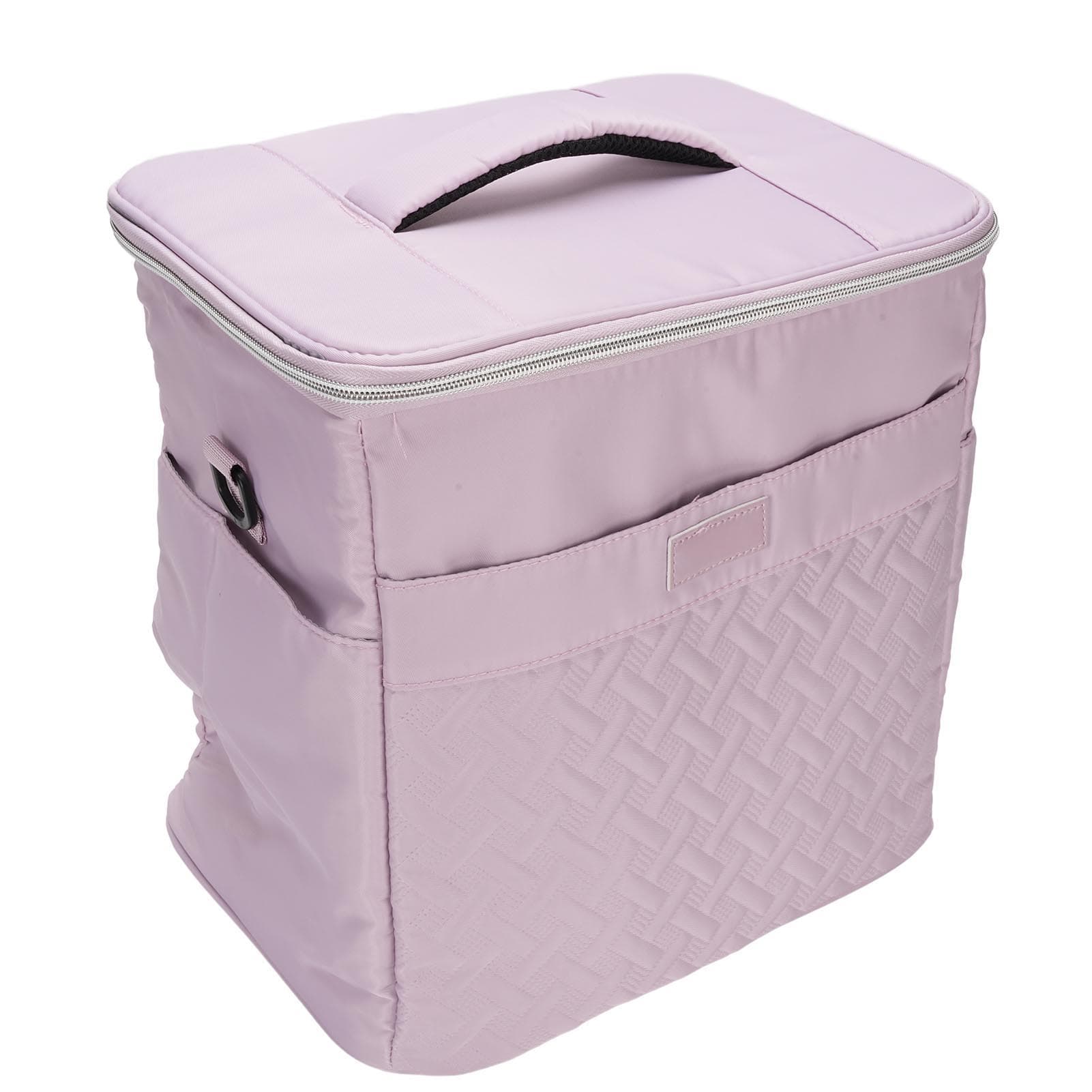 21L Insulated Cooler Bag for Women Leakproof Lunch Bag for Office Hiking Beach with Adjustable purple