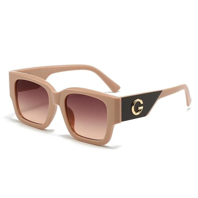 Luxury Brand G Fashion Sunglasses Unisex Square Designer Glasses UV400 Protection Stylish Eyewear