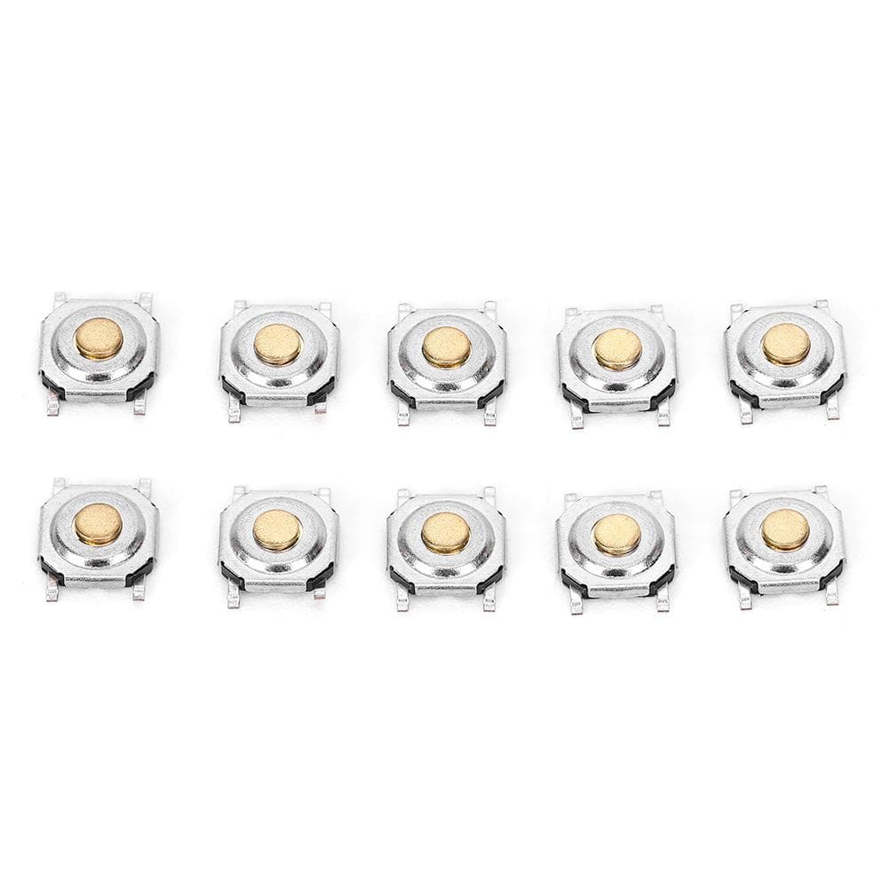 300Pcs Tactile Push Button Switch Electronic Product Light Touching Patch 4 x 4 x 1.5mm