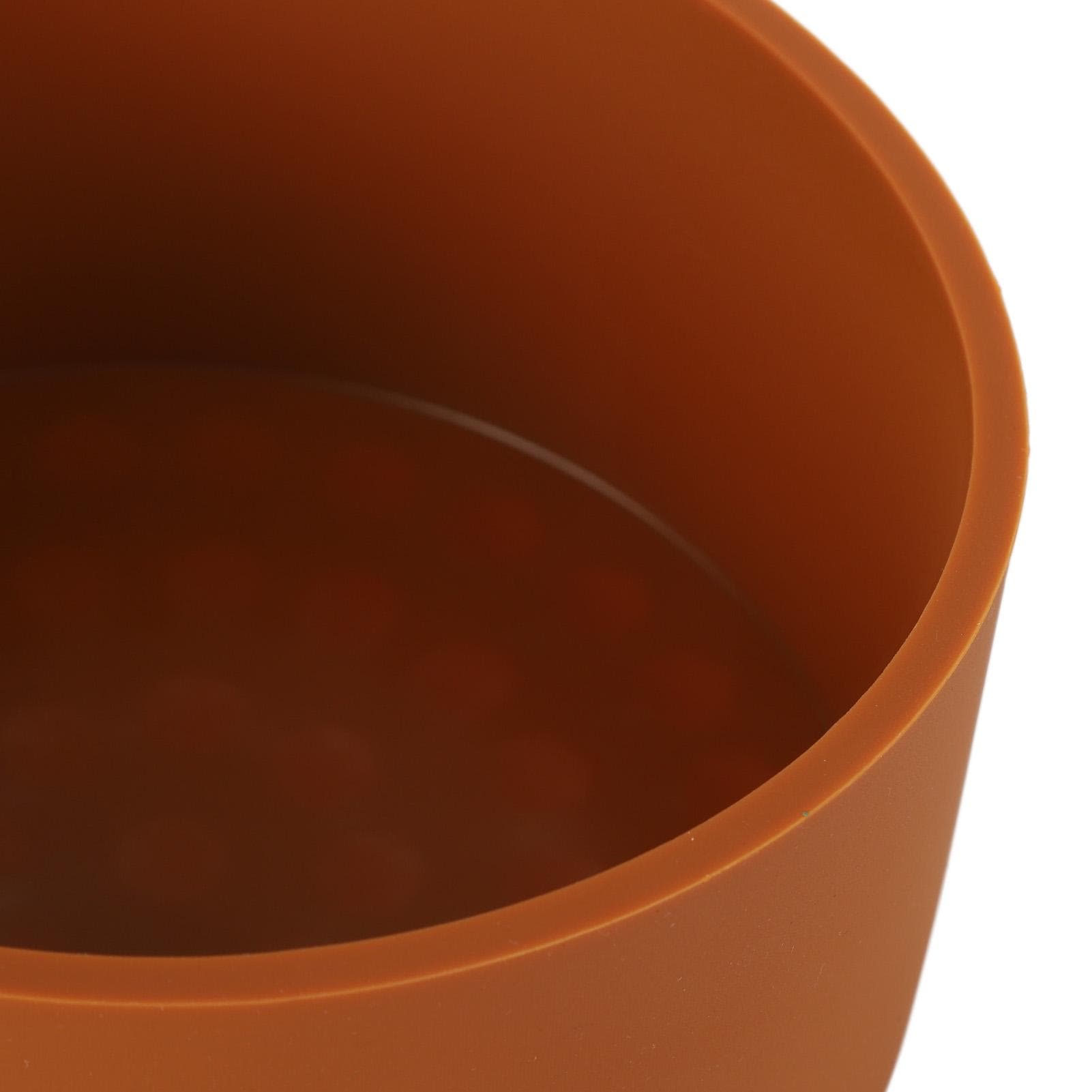 Coffee Filter Storage Holder Light Weight Silicone Holder Anti Dust Round Coffee Filter Dispenser