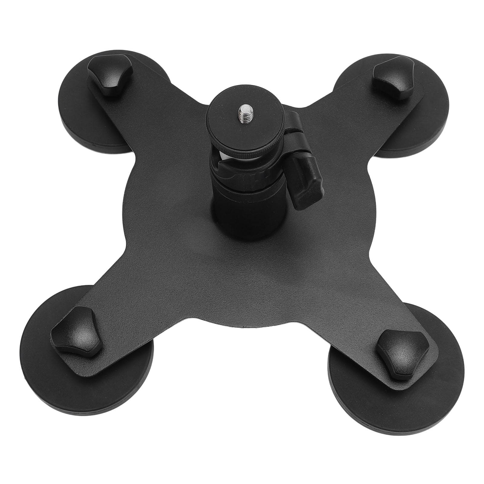Satellite Magnetic Mount Aluminum Alloy 4 Suction Cups 4 Magnets Portable Satellite Mounting Kit