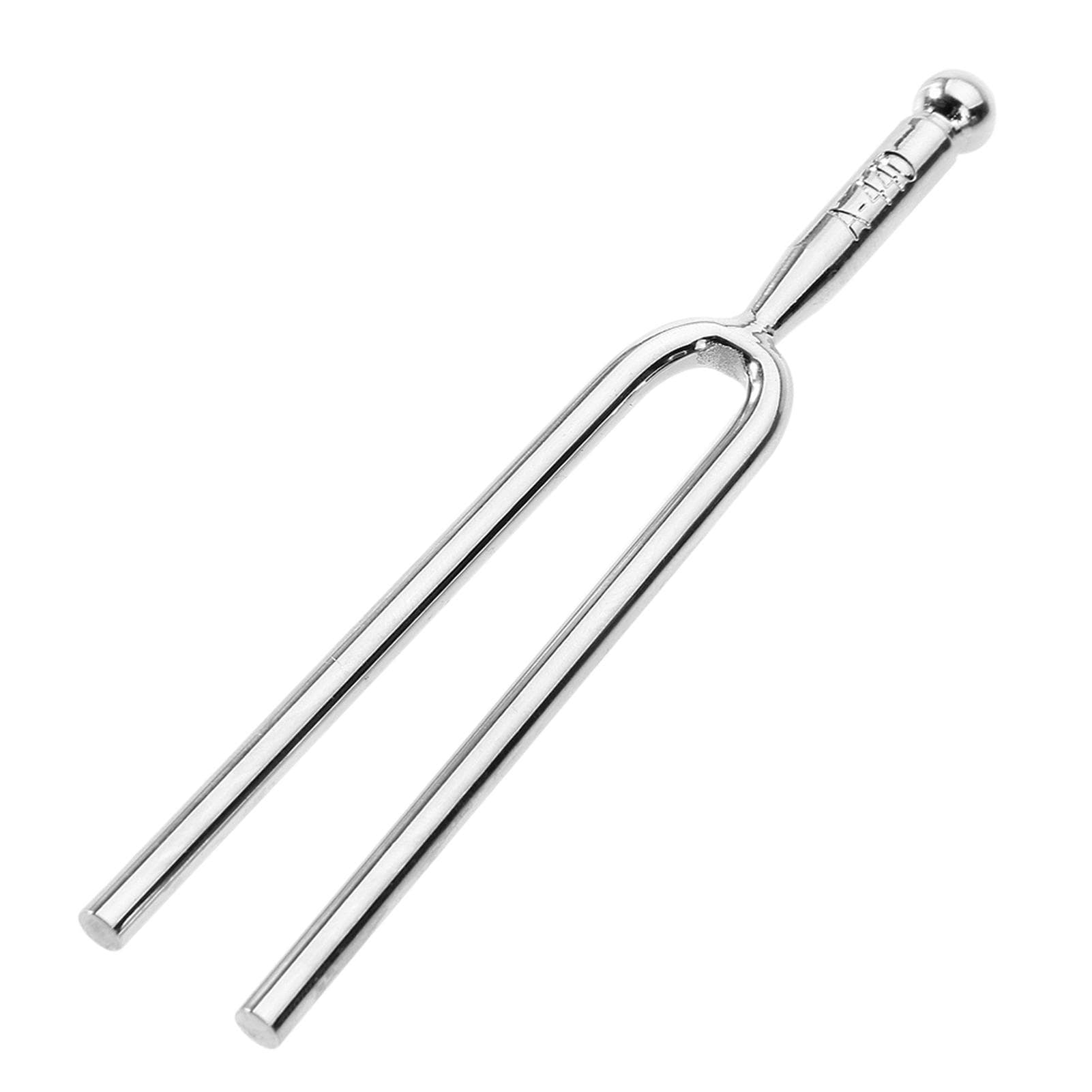 440Hz Tuning Fork Instrument Tool Portable for Music Player silver
