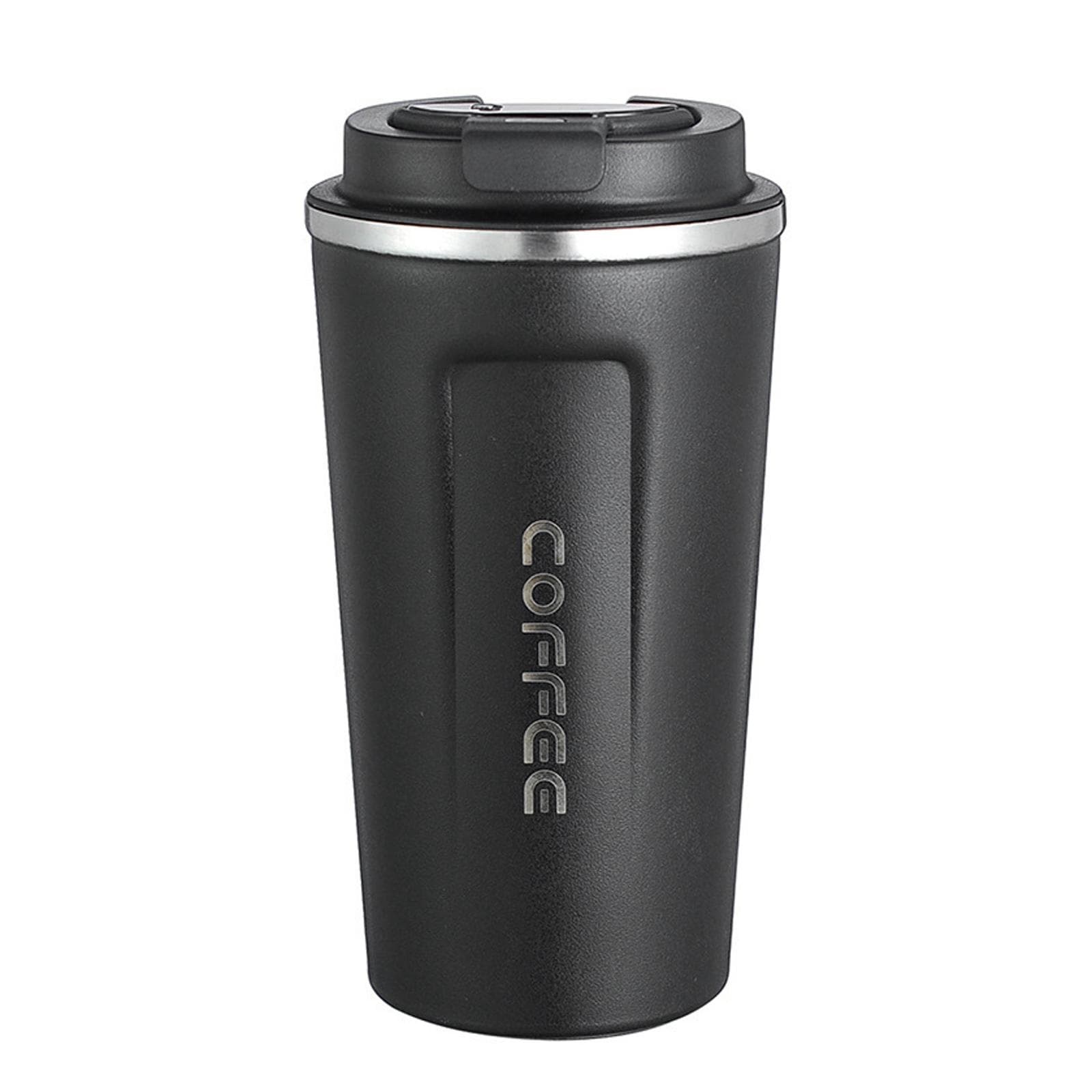 Vacuum Insulated Cup Intelligent Temperature Display Smart Coffee Cup Stainless Steel Leakproof Smart 510ml black
