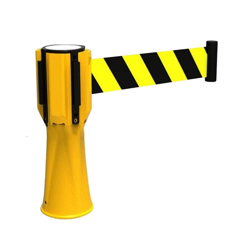 Plastic Cones Barrier Connector Lightweight Bright Color Traffic Warning Cone Connector for Store yellow