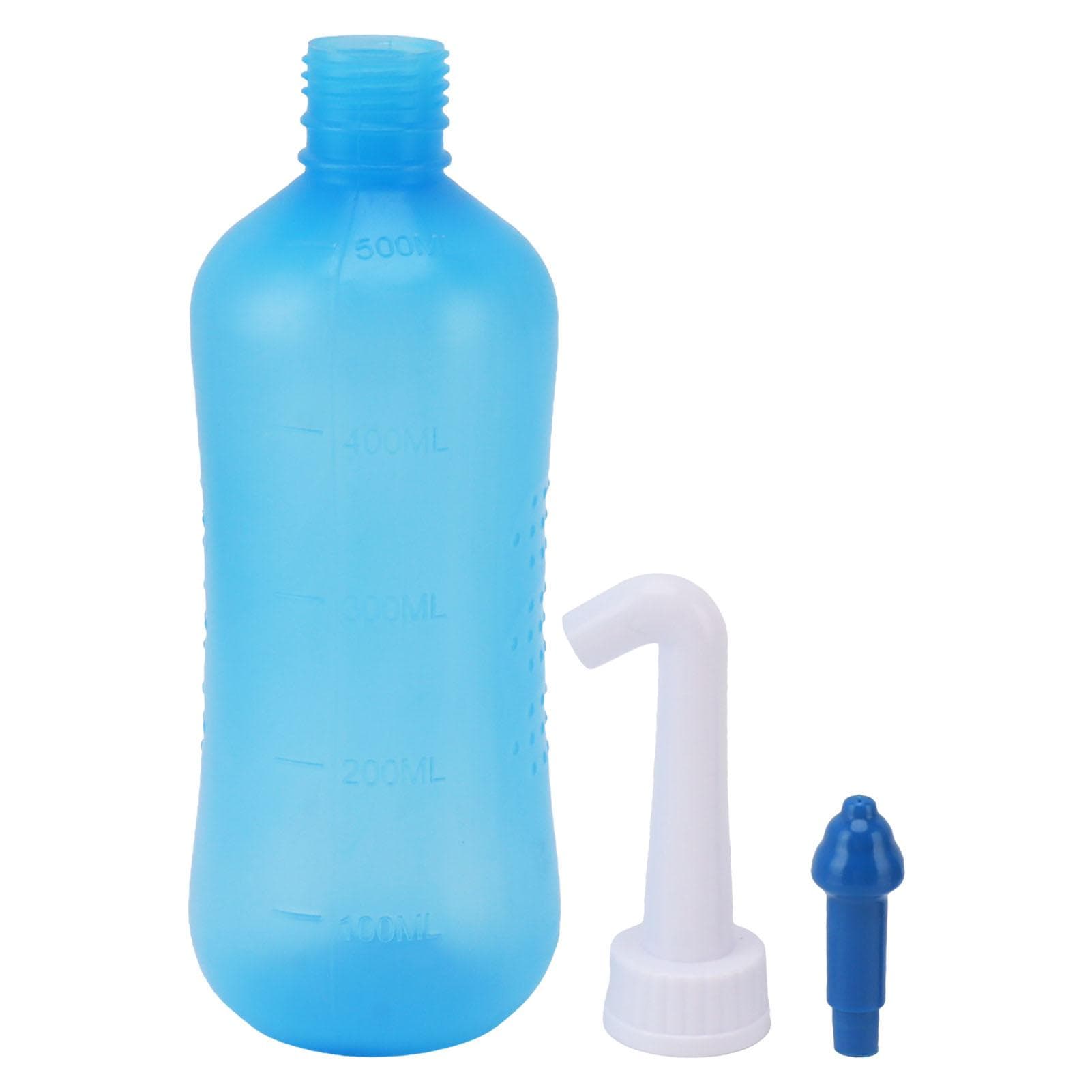 Nasal Irrigation Manual Sinus Rinse Bottle Pressure Nose Wash Cleaner for Children Adults Kids