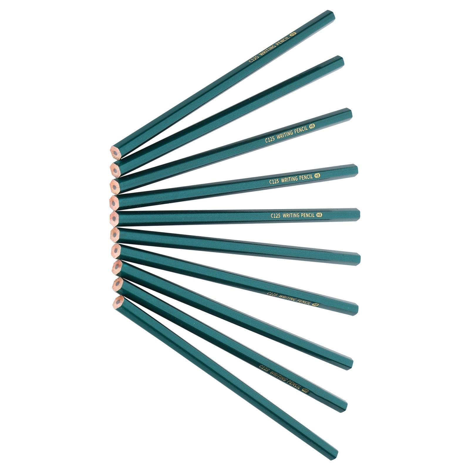 10pcs Graphite Pencils Painting Drawing Sketching Writing Artist Pencil for School Students HB