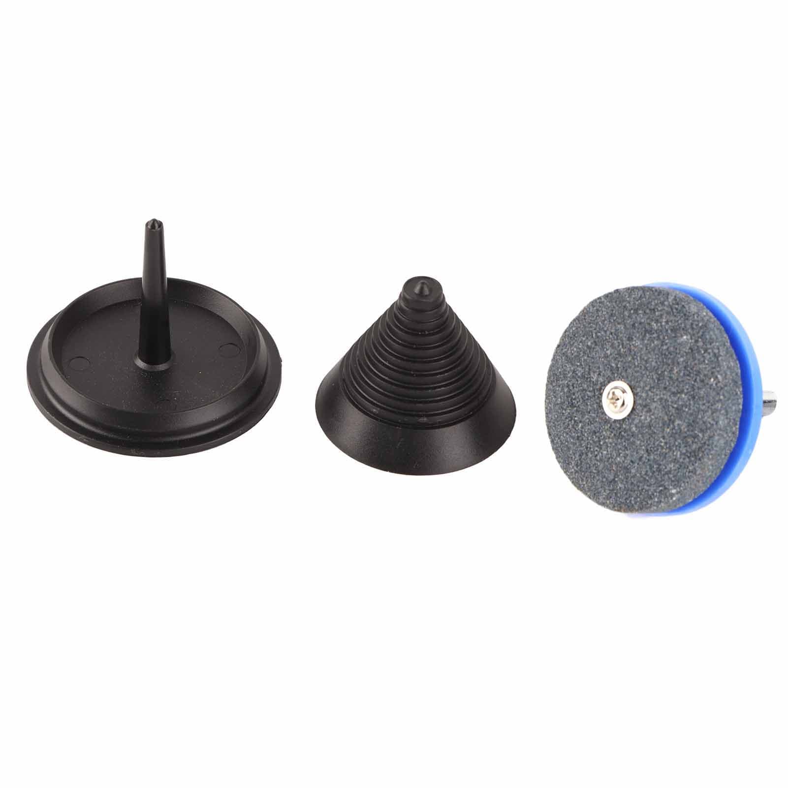 50mm Fast Speed Lawn Mower Blade Sharpener ABS Lawnmower Sharpen Stone Grindstone