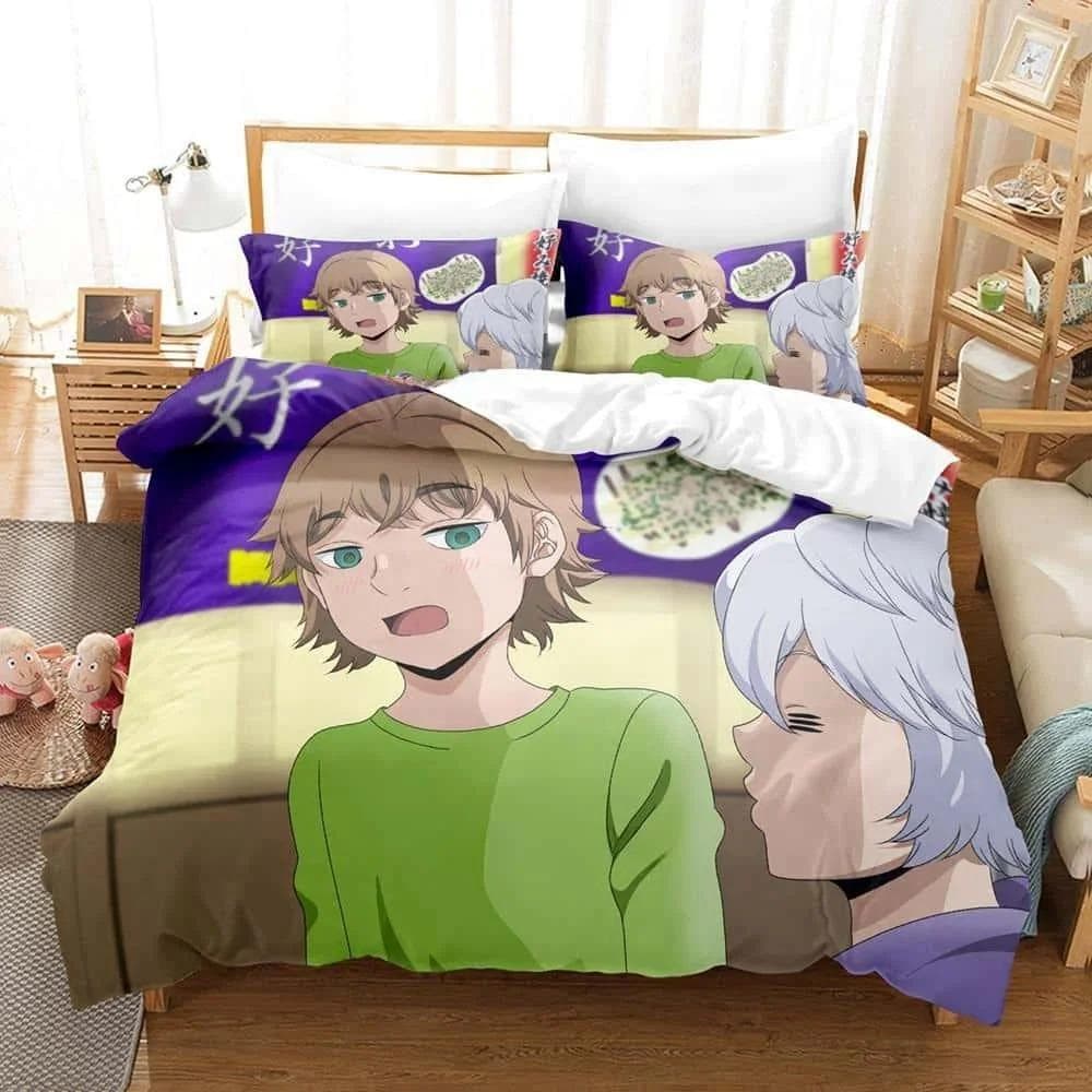 3D Print Anime World Trigger Bedding Set Single Twin Full Queen King Size Bed Set Adult Kid Bedroom Duvetcover Sets Home Textile 70x133cm 2pcs