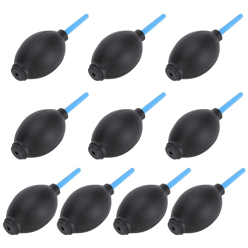 10Pcs Pump Dust Cleaner Rubber Blowing Ball Air Blower for Computer Camera NonToxic