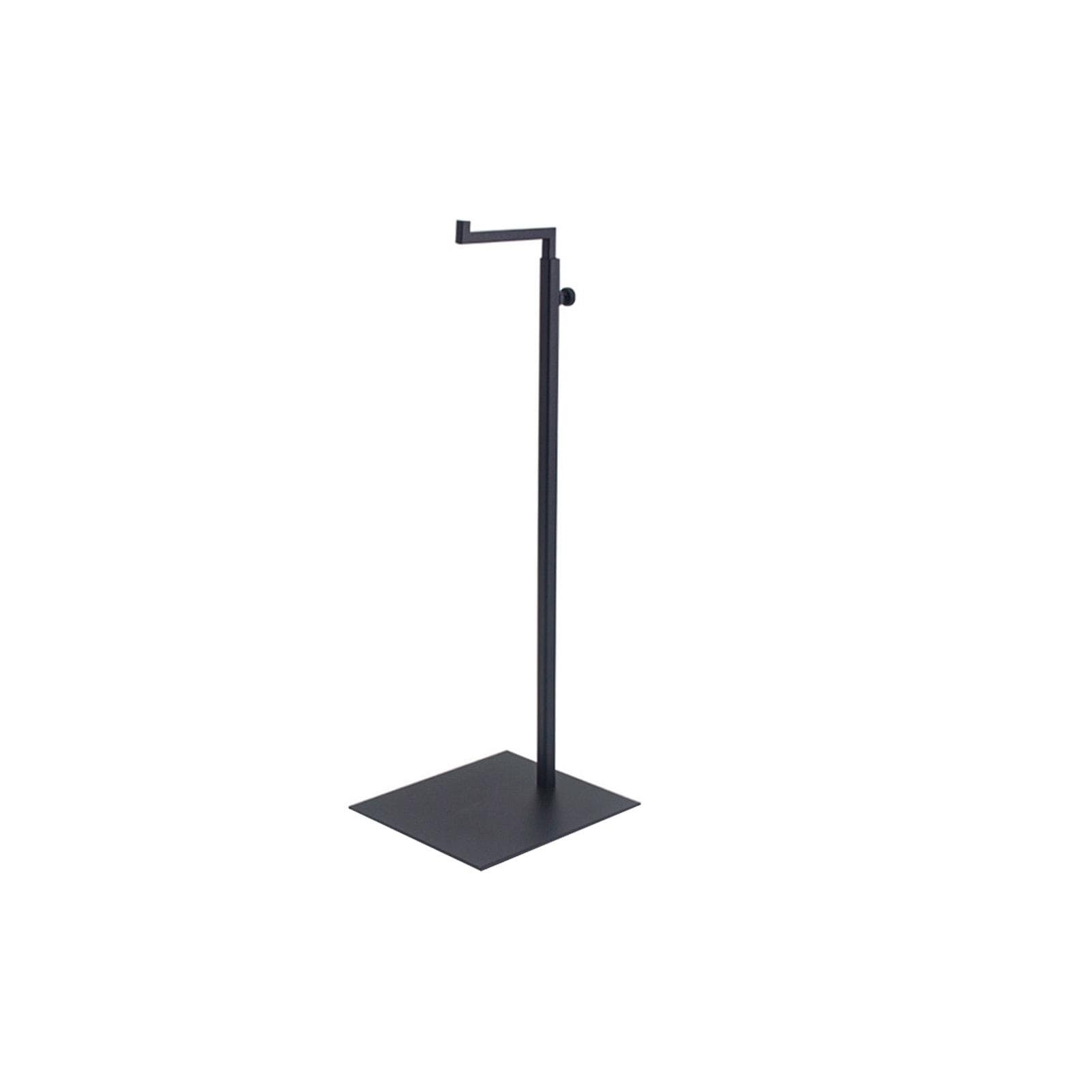 Handbag Display Stand Stainless Steel Height Adjustable Single Hook Purse Metal Holder Stand Type 4