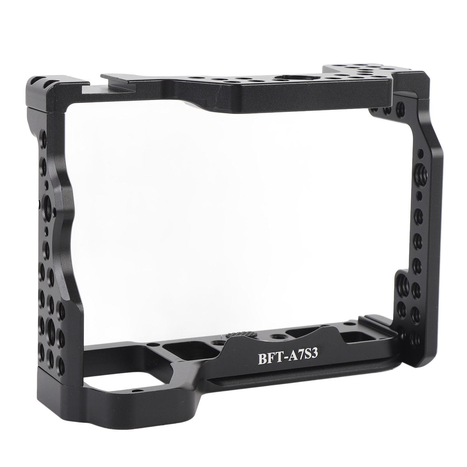 Camera Cage for A7S3 Aluminum Alloy Video Rig Expansion Frame with Cold Shoe Mount 14 38 Inch