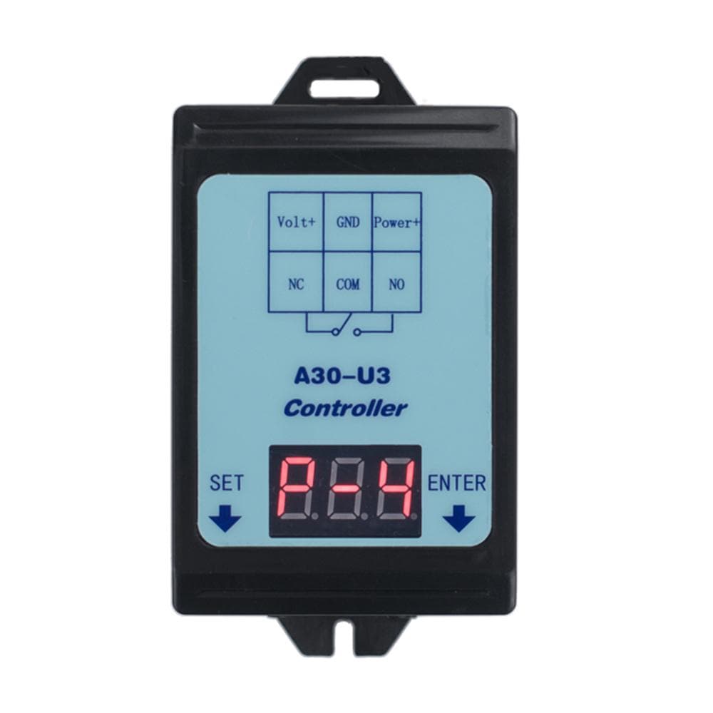DC 6~80V Voltage Monitoring Relay Time Delay Relay Charging Discharge Controller Module blue