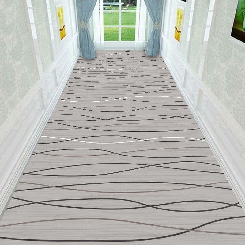 Geometry Corridor Hallway Long Rugs Home Decoration Carpet for Living Room Hotel Aisle Runner Rug Kitchen Anti-slip Floor Mat 60x100cm