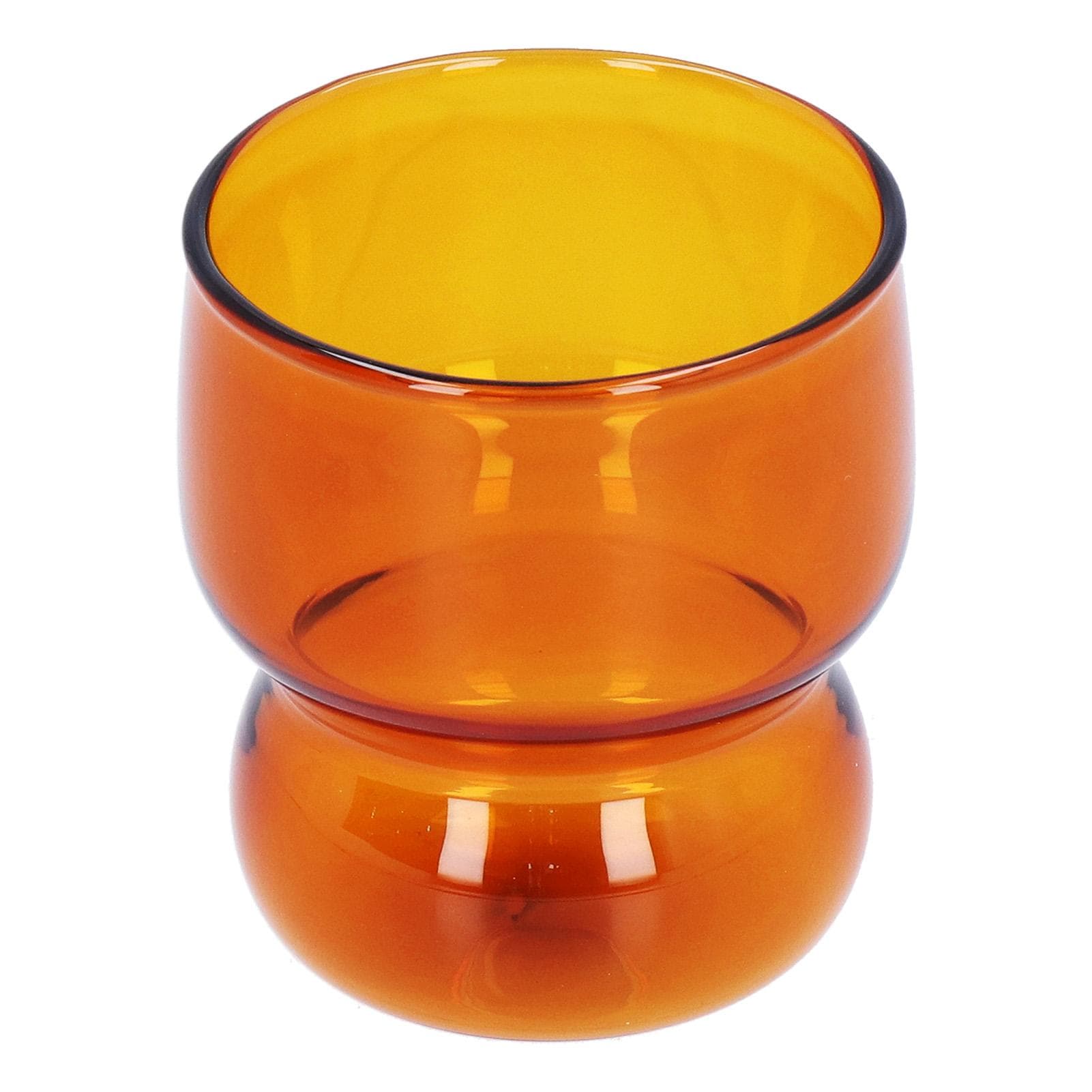 High Borosilicate Glass Cup HeatResistant Drinking Juice Cup for Home Hotel Coffee Shop(Brown ) brown