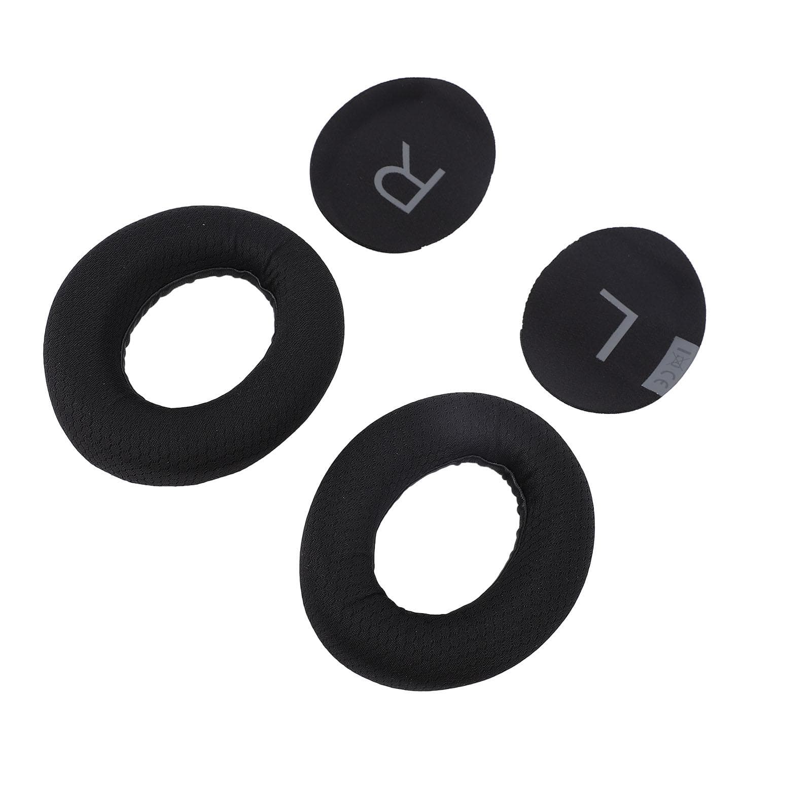 Headphone Ear Pads Comfortable Breathable Mesh Fabric Ear Cushions Foam Replacement for NC700 black