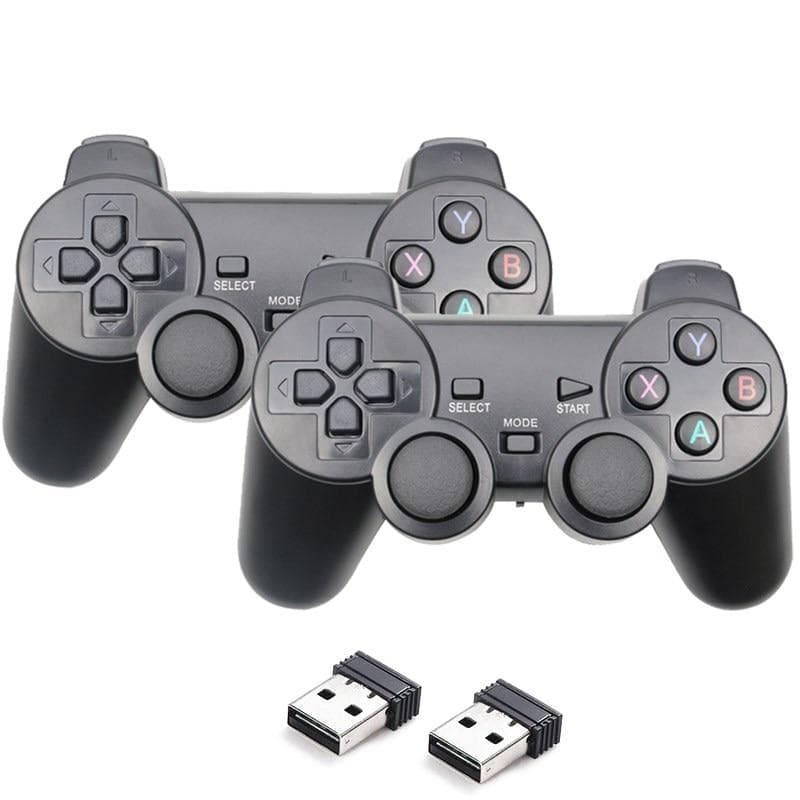 2.4G Wireless Gamepad Controller For PC/ PS3/ TV Box/ Android Phone Joystick For Super Console X Pro Video Game Console 2 gray