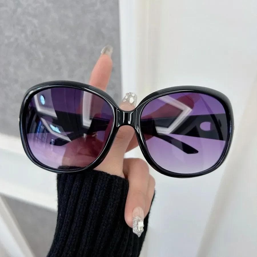 Fashion Round Sunglasses Women Men Vintage Mirror Lens Stylish Sun Glasses Unisex Personality Colors UV Protection Other