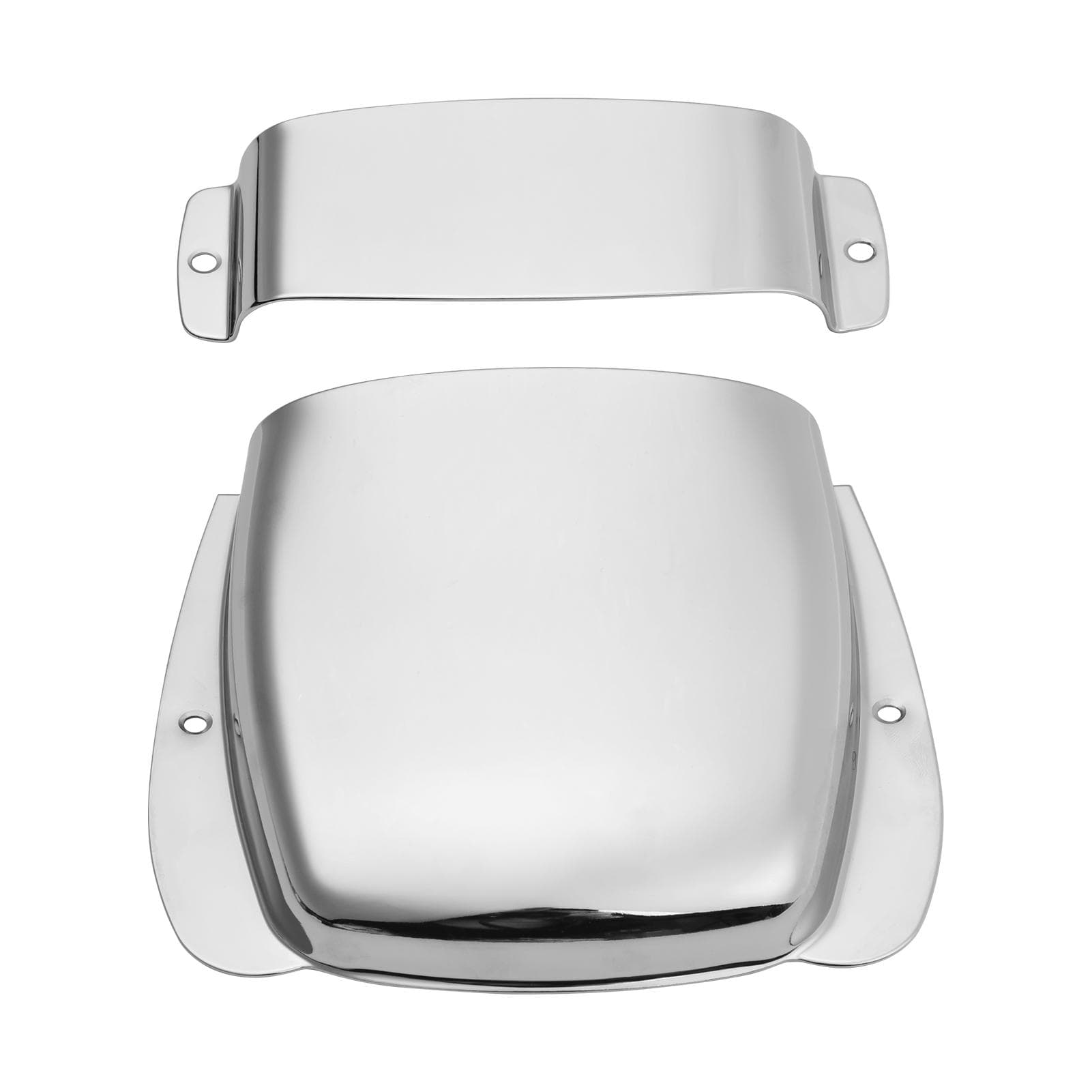 Zinc Alloy Bass Pickup Cover Protector Bridge Cover Plate for Jazz Bass JB Bass Guitar Electric Bass silver
