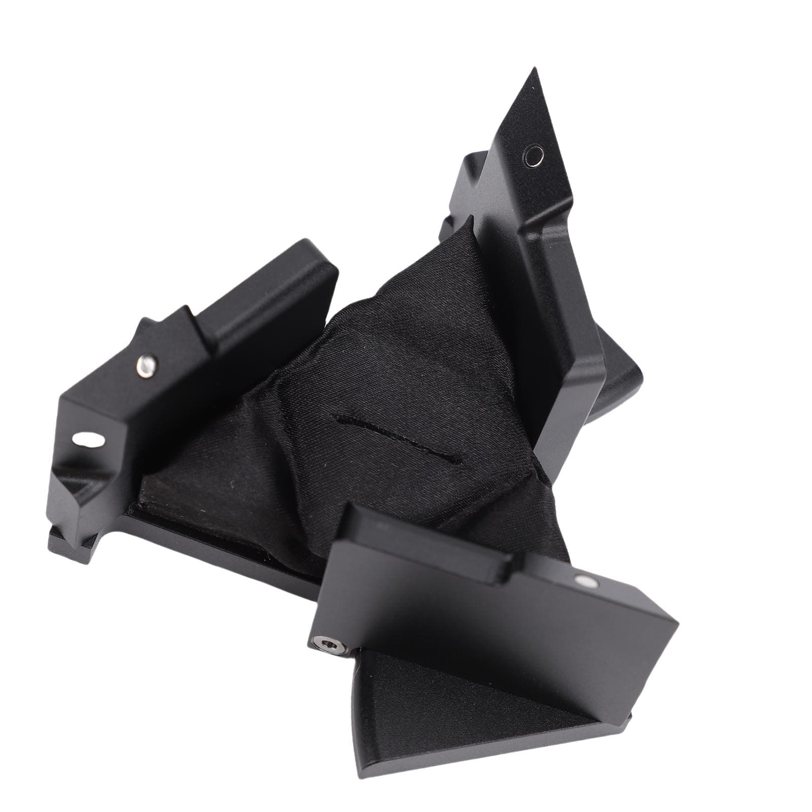 Kinetic Ring Box Aluminum Alloy Magnetic Folding Ring Jewelry Case Engagement Ring Holder for
