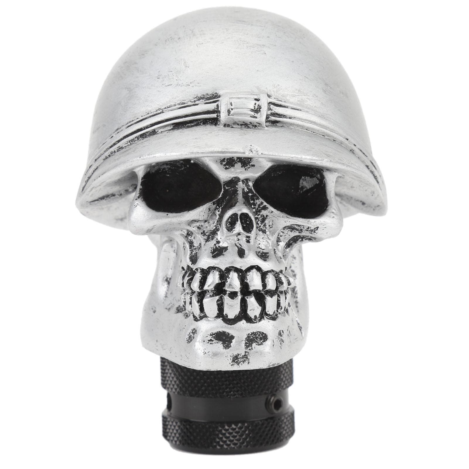Skull Head Gear Shift Knobs Resin Shifter Handle Knob Transmissions Shifting Lever Knob with 8mm