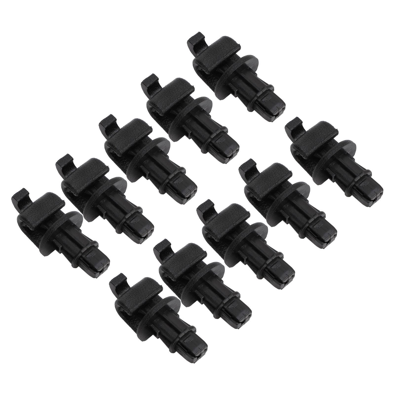 10PCS Sunshade Hook Clip 83715 SHJ A21ZA Black Sun Shade Hook Sliding Door Clip Kit for Odyssey